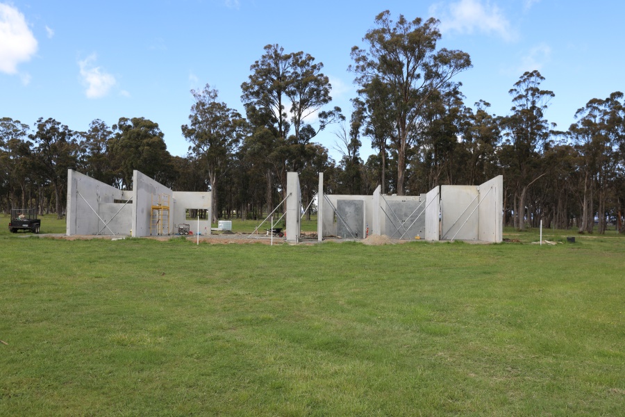 Suspended slab construction