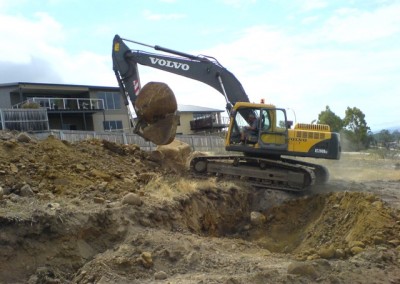 Site excavation