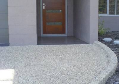 Exposed aggregate